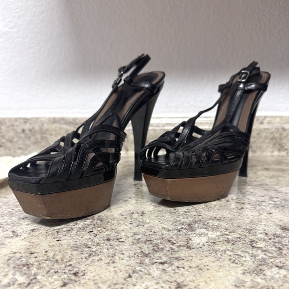 Marni Black Platform Stiletto Heels 8.5 - Picture 4 of 8